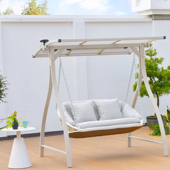 Garden Swing, Hammock Hanging Chair with Tassel, Nest Swing, Basket Swing